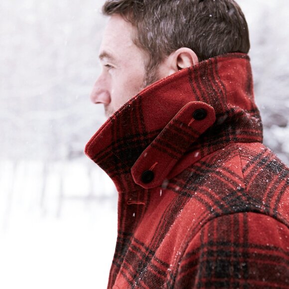 **RARE** Woolrich Classic Hunt Coat | Buffalo Check | Size L - Picture 3 of 11